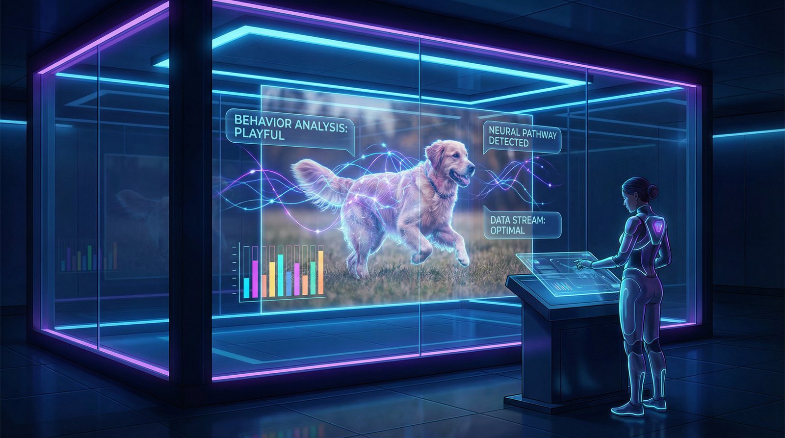 网红主播AI科技视频